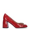 Scarpa BIBI LOU Mocassini Con Tacco Alto | Ambra Rosso