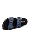 Scarpa BIBI LOU Sandali Bassi | Amaya Blu Denim